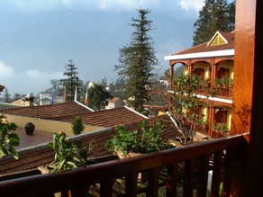 vue depuis notre balcon